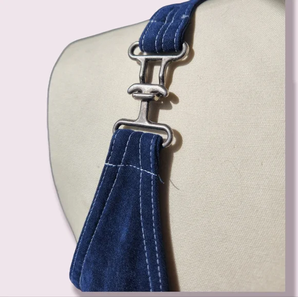 Vintage- 90s Maxi Overall Dress- Size M - Picture 5 of 6